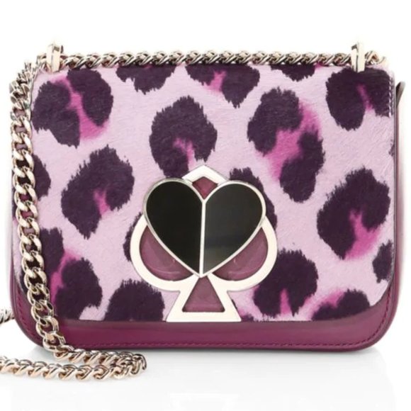 Kate Spade Small Genuine Hair Calf Nicola S Bag - Picture 1 of 8